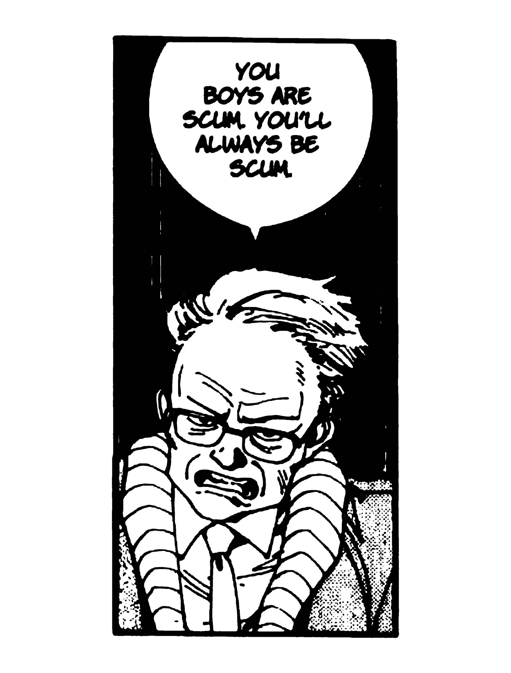 you boys are scum...